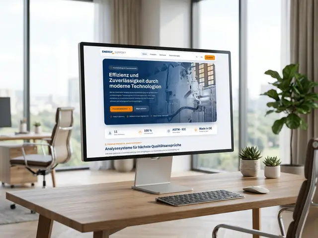 Energy Support: Website · CRM für Energy Support – Referenz der Werbeagentur Forest Island